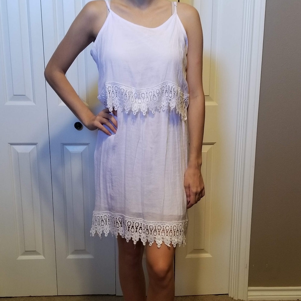 White dress